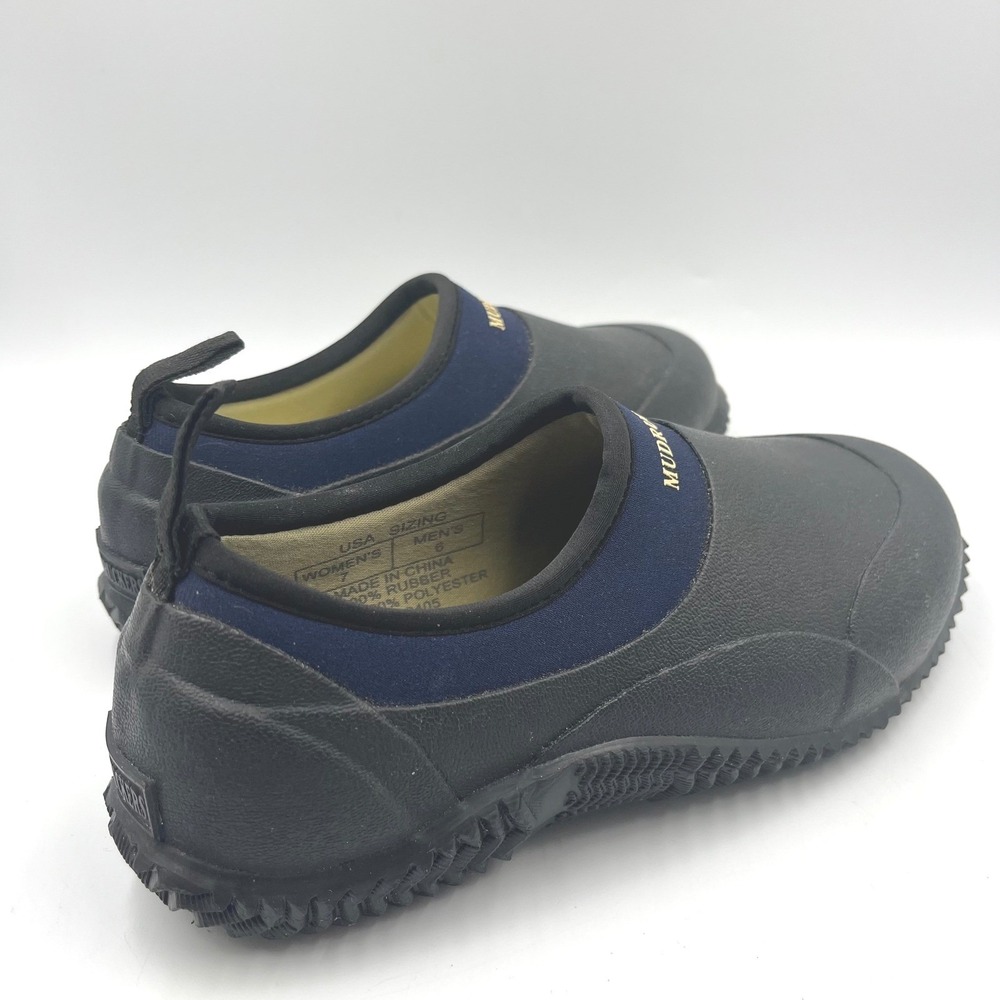 Mudpuppy Muckers Waterproof Garden Shoes Women's 7 Men's 6 Black New w/o/‎ Tags